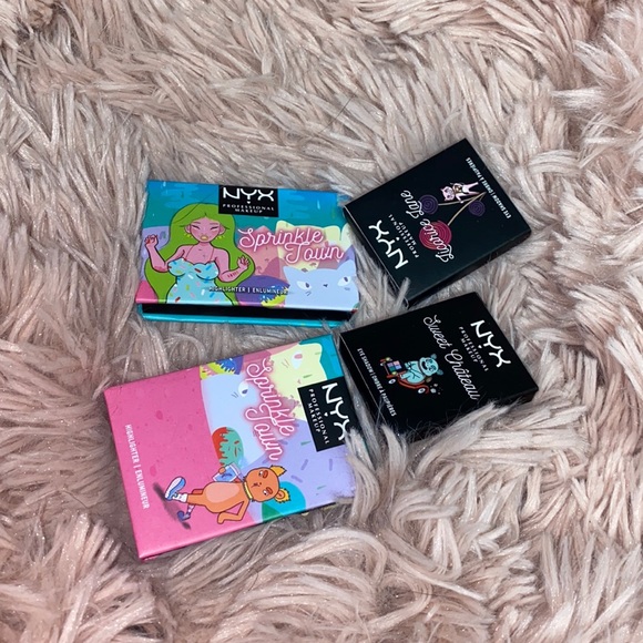 NYX Eyeshadow and Highlighter Bundle - Picture 1 of 5